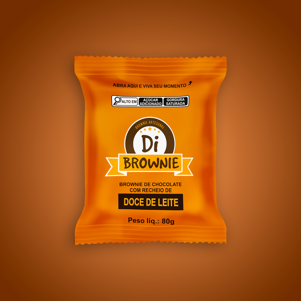 Brownie Di Brownie 80g Doce Leite