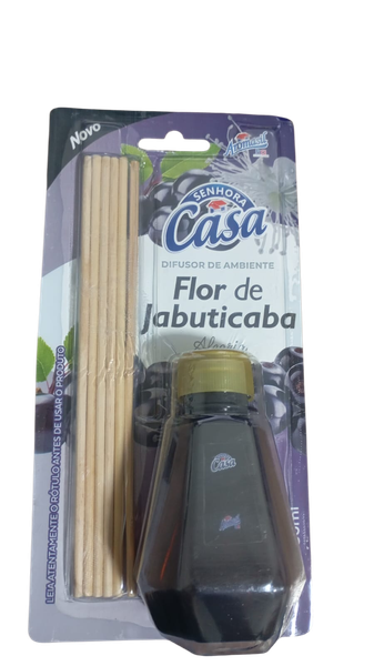 DIFUSOR SENHORA CASA 90ML FLOR DE JABUTI