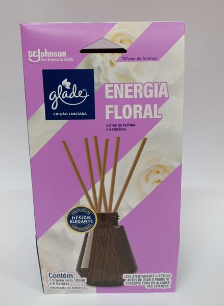 DIFUSOR GLADE 100ML ENERGIA FLORAL