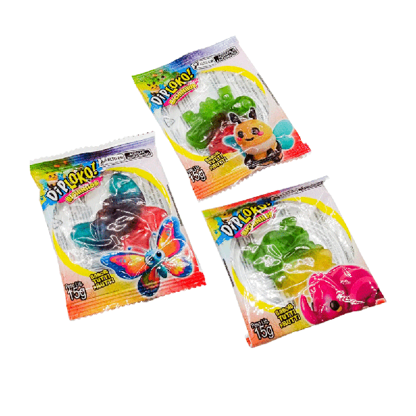 Bala Gelatina Dip Loko 15g