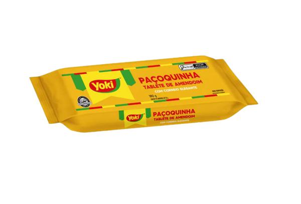 Doce Pacoquinha Yoki Tablete 180G