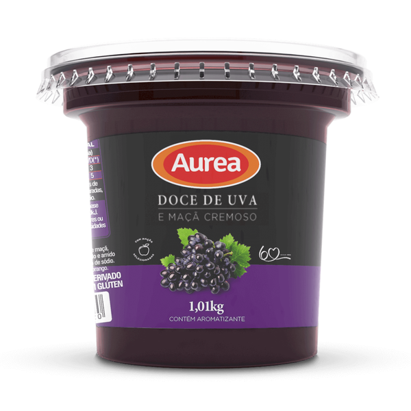 DOCE DE UVA E MACA  AUREA 1 .01KG
