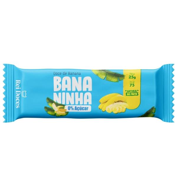 DOCE BANANINHA REI DOCES CASTANHA 25G