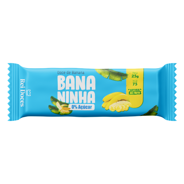 BANANADA 0% AC C/CHIA E LINHACA REI DOCE