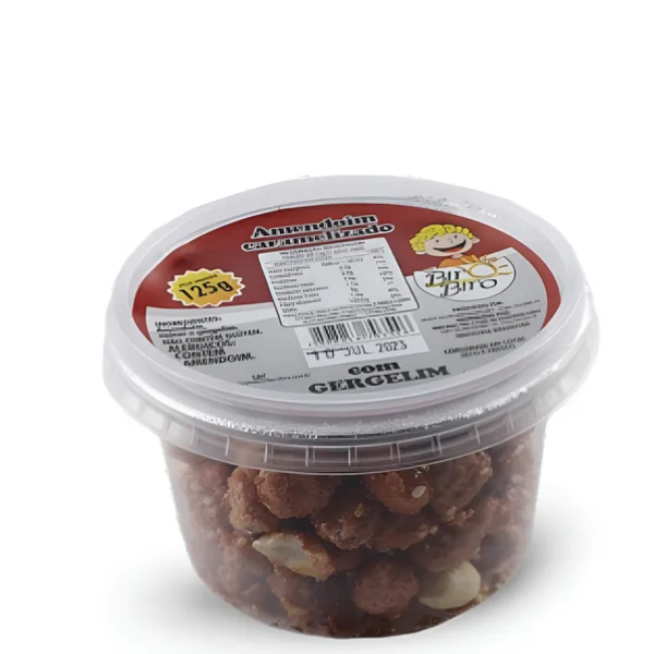 AMENDOIM DOCE COM GERGELIM BIRO BIRO PT 125GR 