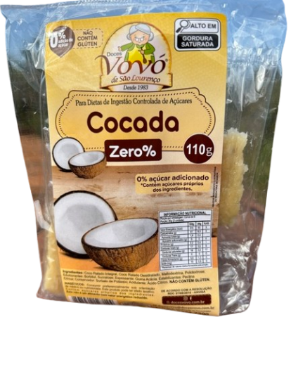 COCADA VOV 110G TABLETE ZERO