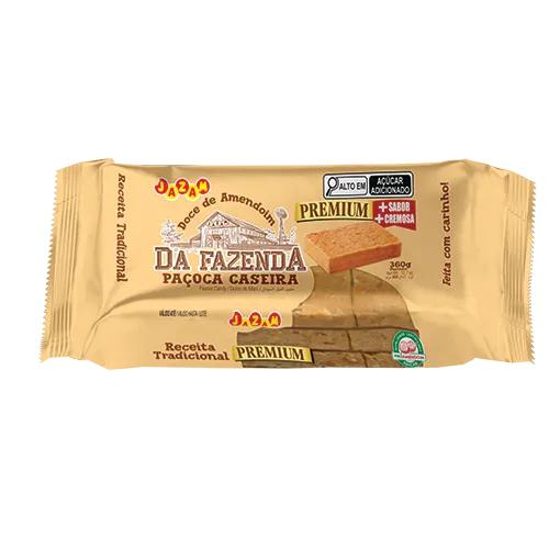 Paçoca Da Fazenda Premium Pct 360g