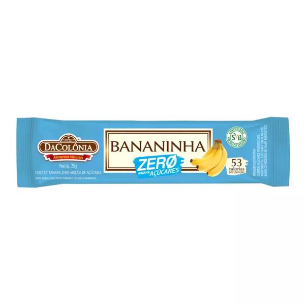 Bananinha Zero Acucares Dacolonia25g