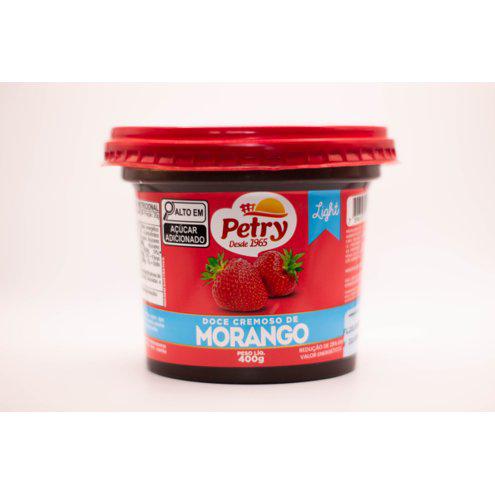 DOCE FRUTA PETRY LIGHT MORANGO 400G