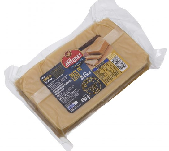 DOCE DE LEITE 400G MOEDENSE BARRA