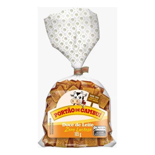 DOCE LEITE ZERO LACTOSE TABLETE 165G PORTAO DE CAMBUI