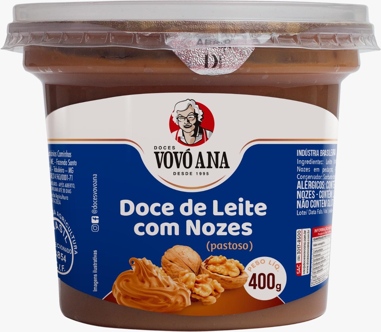 DOCE LEITE VINATA NOZES 400GR