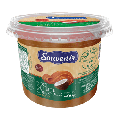 DOCE DE LEITE C/ COCO SOUVENIR 400G