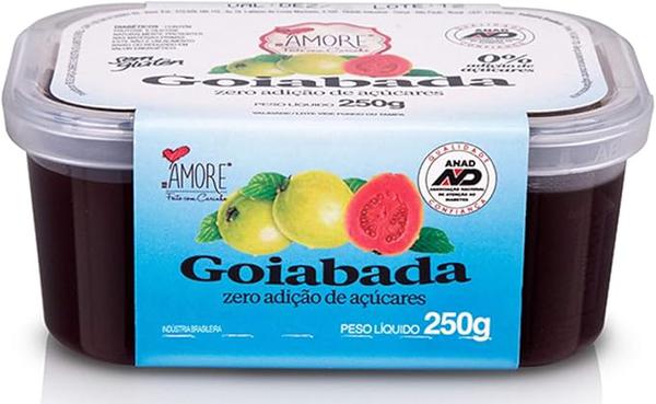 GOIABADA RB AMORE ZERO 250G