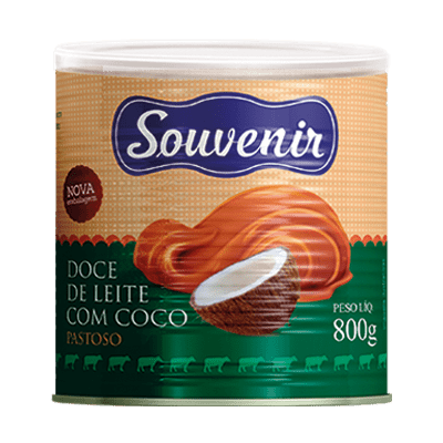 DOCE DE LEITE C/COCO SOUVENIR 800G