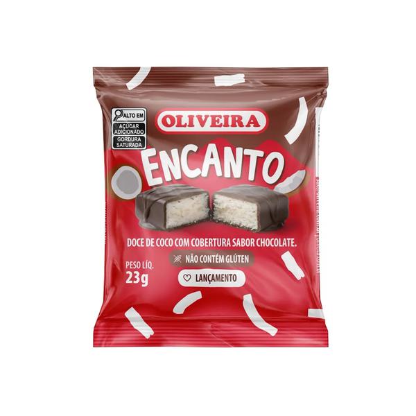 Doce De Coco C/Cobertura23g Chocolate Oliveira
