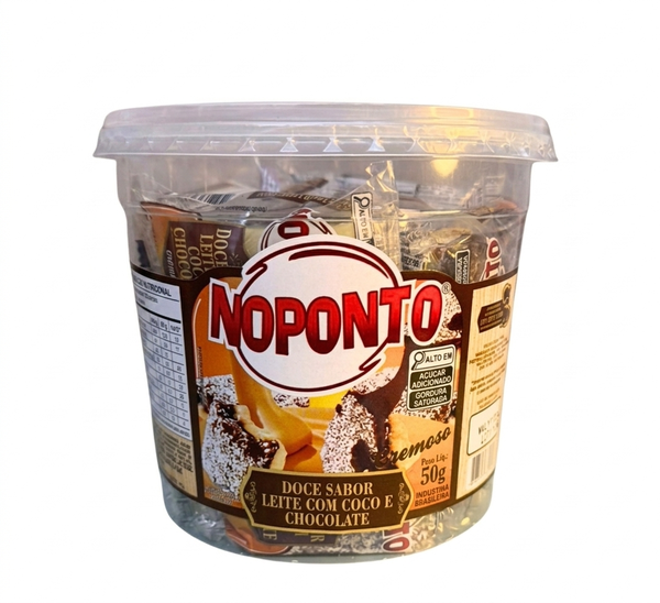 DOCE DE LEITE C/CHOC.NOPONTO 50G