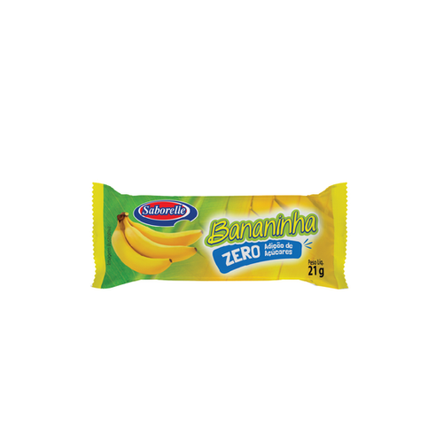 DOCE BANANINHA ZERO ACUCAR SABORELLE 21G