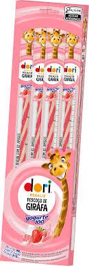BALA REGALIZ PESCOÇO GIRAFA YOGURTE 30G C/30UN