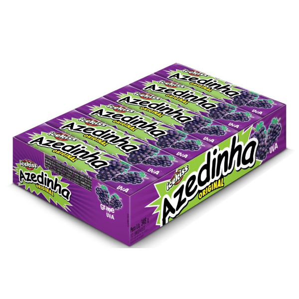 BALA ICEKISS 29G AZEDINHA UVA C/12