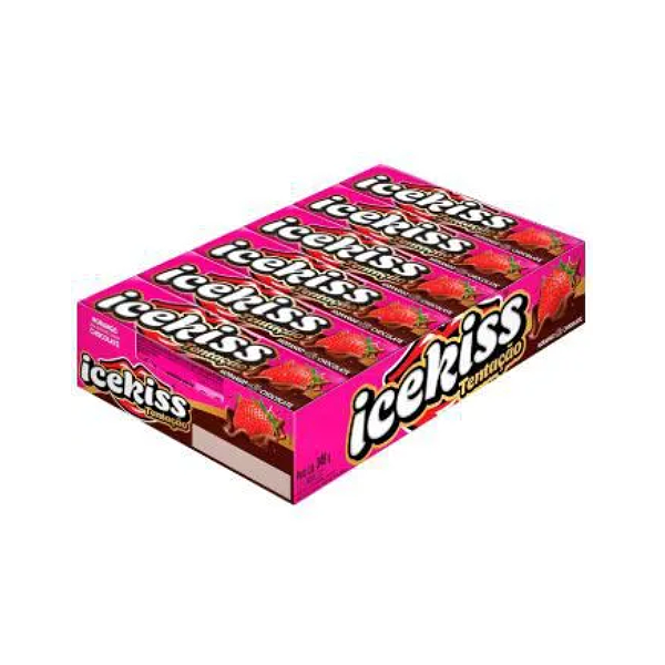 BALA ICEKISS 29G MORANGO C/12