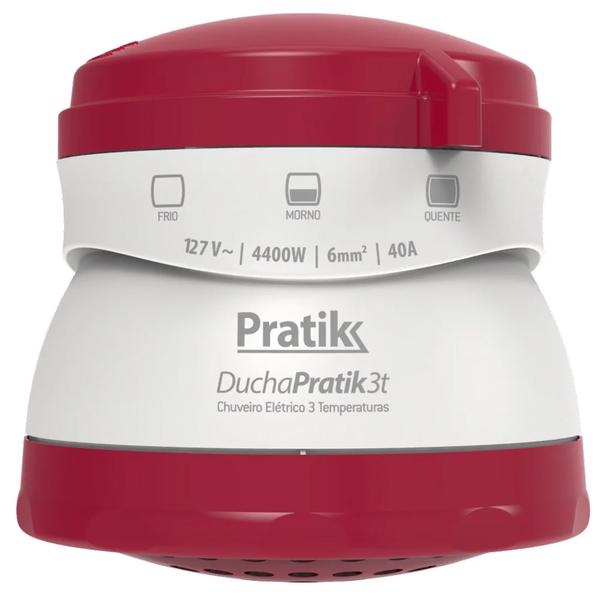 DUCHA PRATIK UN 220V/4400 VINHO/BRANCO