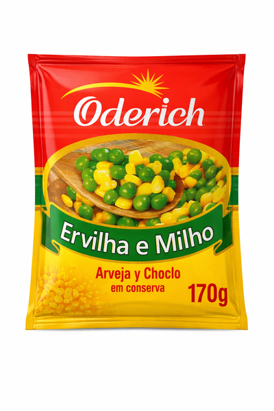 ERVILHA E MILHO ODERICH SACHE 170G