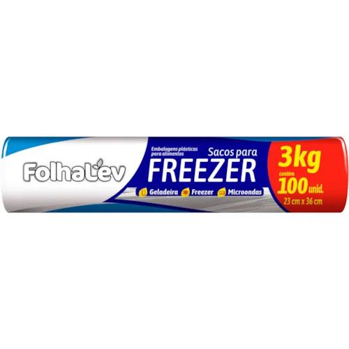 SACO FOLHALEV P/ALIMENTOS 3KG