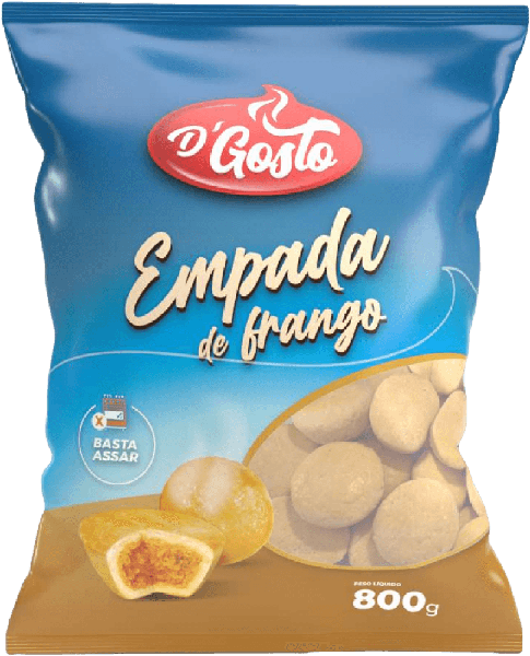 EMPADA DGOSTO 800G FRANGO