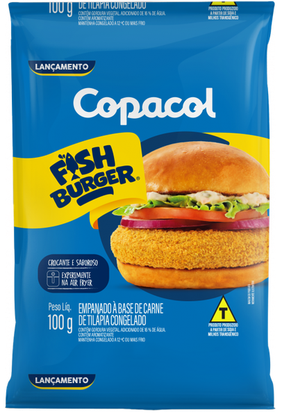 Fishburguer De Tilapia Copacol 100g