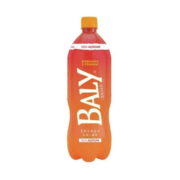 ENERGETICO BALY 1L MORANGO E PESSEGO PET
