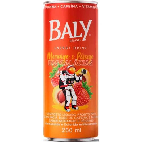 BALY PRO MORANGO E PESSEGO 250 ML