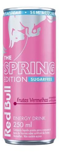 Energ Red Bull 250ml Frutas Vermelhas Zero