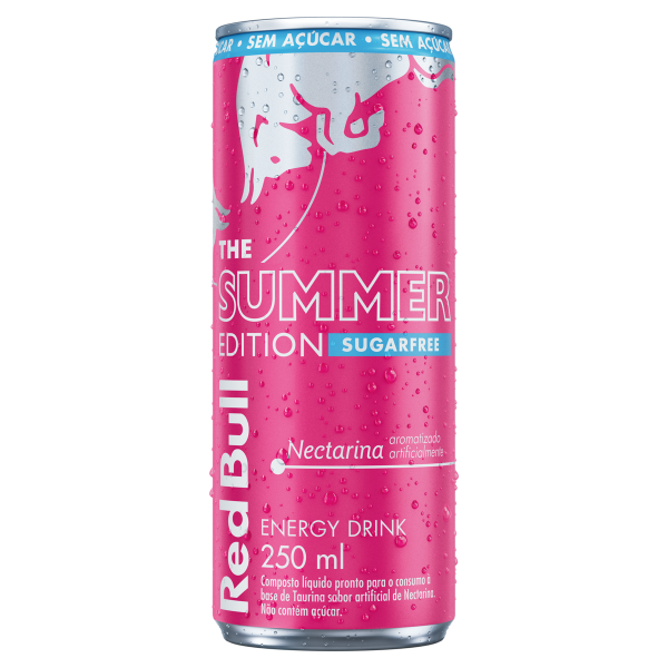 Energetico Red Bull 250ml Nectarina Zero