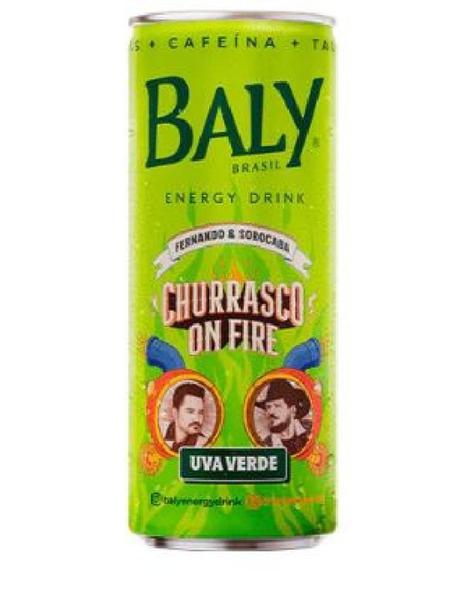 Energetico Lt Baly 250ml Sem Acucar Energy Drink Uva Verde