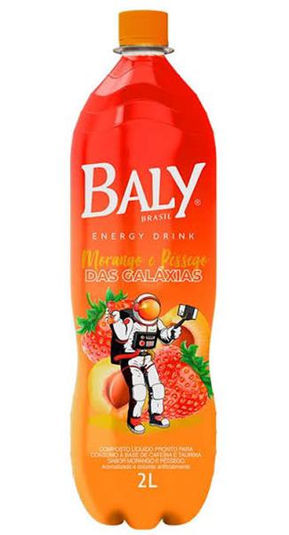 ENERGETICO BALY MORANGO E PESSEGO 2L C/6
