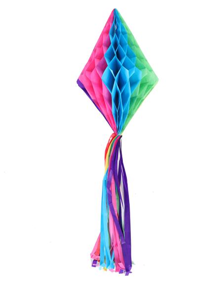 ENFEITE JUNINO BALAO DEC. COL. 30CM SILVER PLASTIC