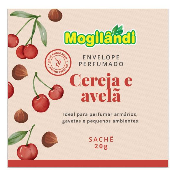ENVELOPE PERFUMADO MOGILANDI 20GR CEREJA