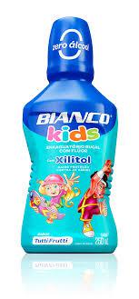 ENXAG BUCAL BIANCO KIDS TUTTI FRU 250ML  