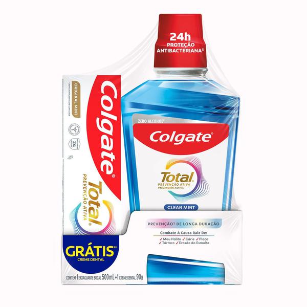 ENXAGUANTE BUCAL COLGATE 500ML+CR DENTAL