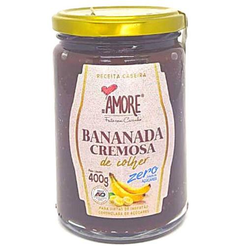 EP BANANADA CREMOSA ZERO RB AMORE 400G