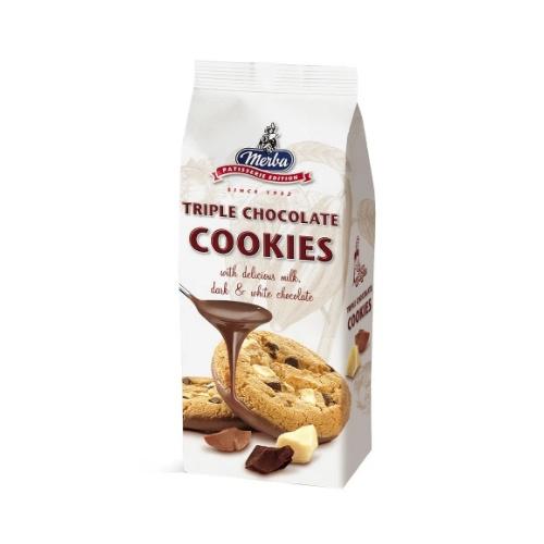 Cookies Triple Chocolate  Merba 200g