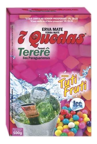 ERVA MATE 7 QUEDAS 500G TUTTI FRUTT