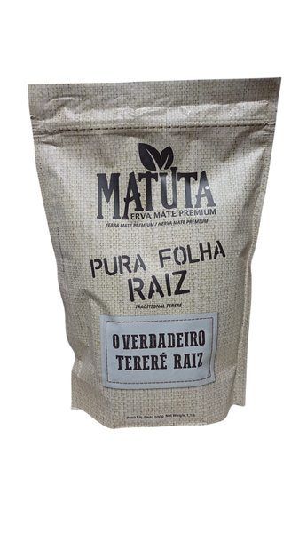 ERVA MATE MATUTA PURA FOLHA RAIZ 500G 