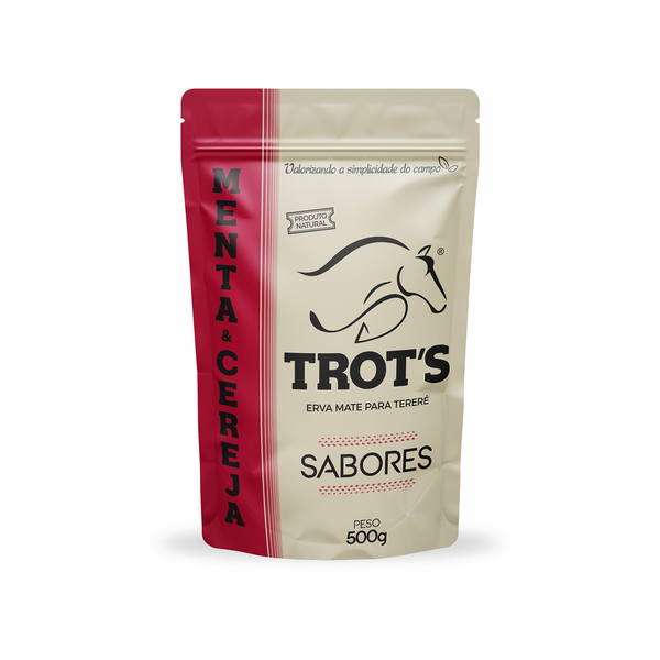 ERVA MATE TERERE TROTS 500G MENTA CEREJA