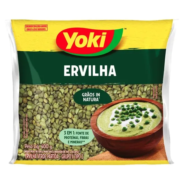 Ervilha Partida Tipo 2 Yoki 400gr