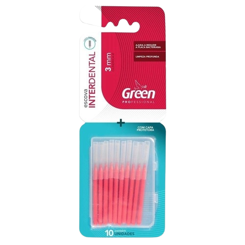 ESC D GREEN 3MM INTERDENTAL C 10 REF TE2