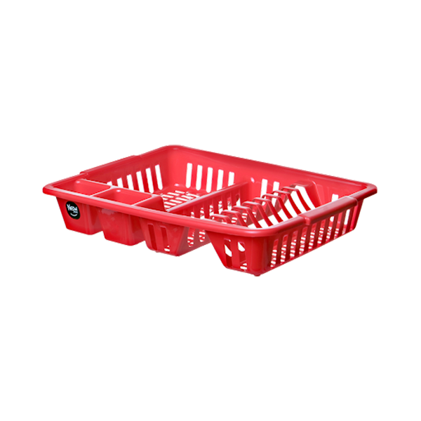 ESCORR.PRATO ARCA PLAST NEW R.6180 VERMELHO