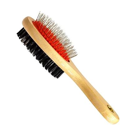 ESCOVA CLUB PET MAD DUPLA C/CERDAS G R43