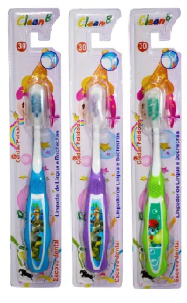 ESCOVA DE DENTE CLEAN B MACIA INFANTIL